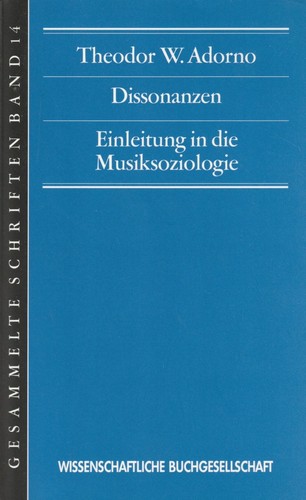 Theodor adorno einleitung - theodor,