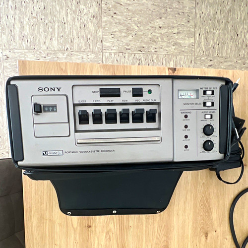 Sony matic videorecorder - sony,
