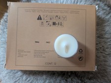 Partylite Teelichter Pfefferminze Schneeflocke Düfte 1x 12 Teelichter  neu