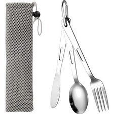 Campingbesteck Edelstahl 3