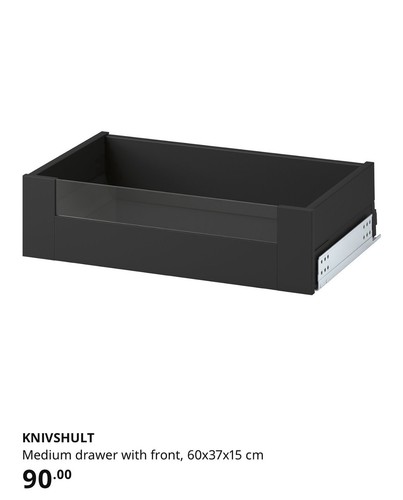 Ikea knivshult medium - ikea, drawer