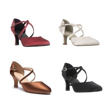 Tanzschuhe Damen Standard Latein Salsa Tanz Schuhe So Danca BL156 Absatz 6,4 cm