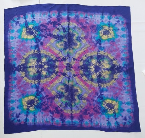 Vintage seidentuch silk scarf - vintage,