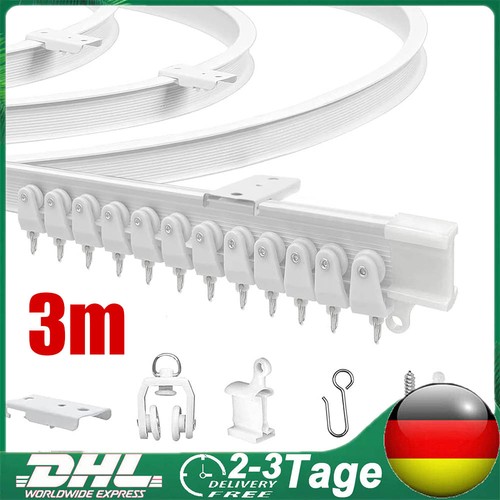 Flexible decken vorhangschiene - flexible,