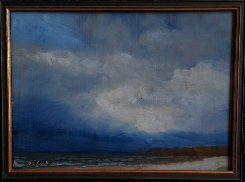 Original ölgemälde oil sea - Ölgemälde,