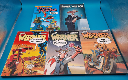Comic werner brösel - werner, 5x