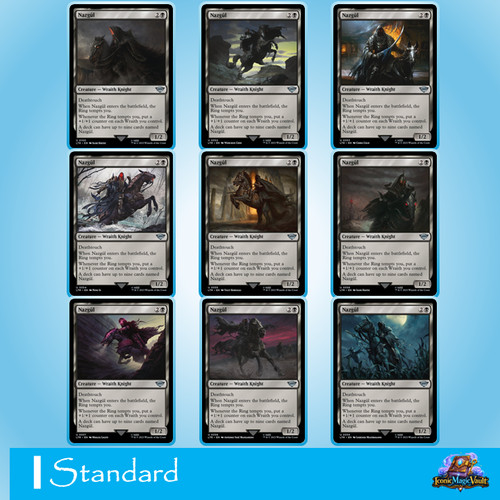 Nazgul set mtg magic - nazgul, |