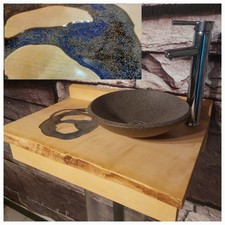 Ahorn Epoxidharz Massivholz