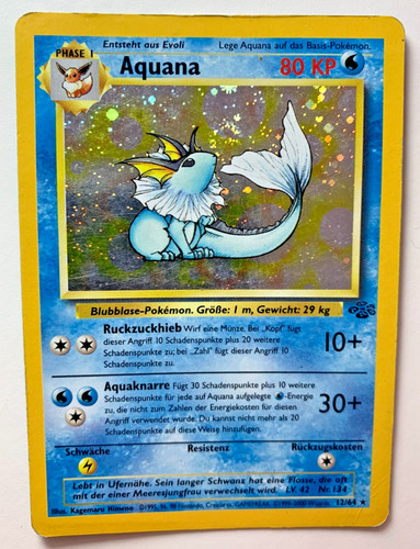 Pokemon karte aquana - pokemon,