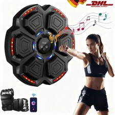 Music Boxing Machine für Erwachsene Wandmontierte Boxscheibe mit Boxhandschuhen