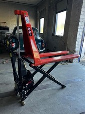 Elektro-Scherenhubwagen 1000kg/80cm Hubhöhe, neuwertig