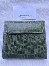 Filofax Portemonnaie Topaz Grün Leder "Echse" Geldbörse Brieftasche Wallet. NEU!