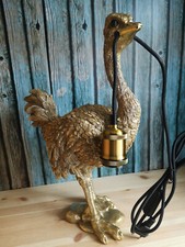 TISCH LAMPE STRAUSS gold 45 cm