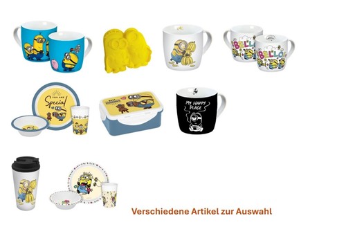 Minions brotdose trinkbecher - minions,