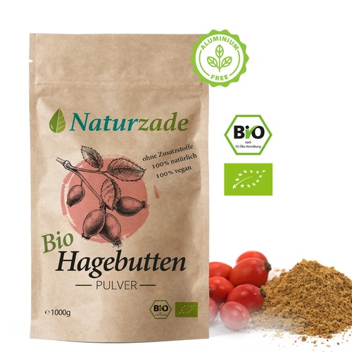 Hagebuttenpulver bio 1kg - hagebuttenpulver,