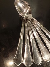 sechs Kaffeelöffel von Fürts