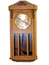 Wanduhr Regulator Pfeilkreuz