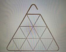 Umbra Design Triangel Pendant Krawatten- Gürtel- Schal- Bügel kupferfarben