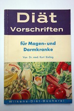 Diät Vorschriften für Magen Darm Kranke Reizdarm Charme mit Rezepten 50er BUCH