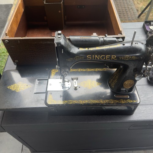 Singer vintage nähmaschine - singer,