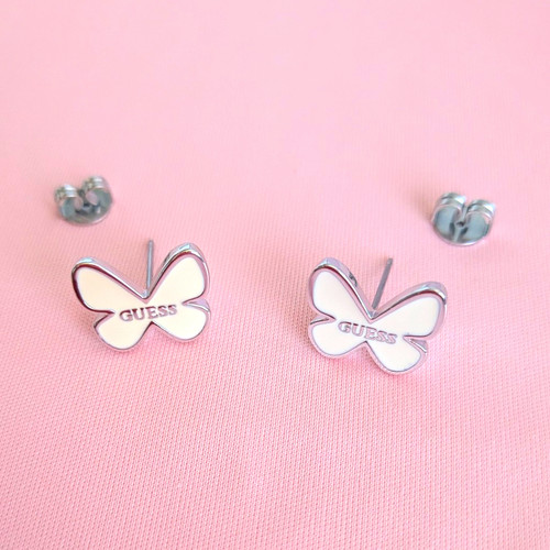 Guess ohrstecker schmetterling - ohrstecker,