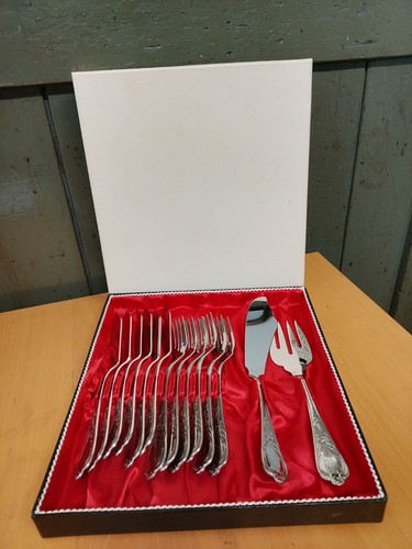 Fischbesteck fischgabel - fischbesteck,
