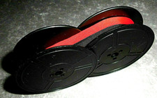 Farbband DIN2103 (13mm) / DIN32755 (Spule 53mm) rot-schwarz f. Schreibmaschinen