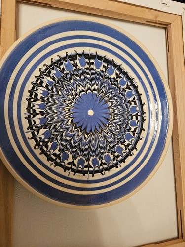 Handbemalter keramikteller - handbemalter,