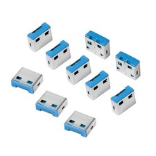 LogiLink AU0046 USB-Port Schloss Kopierschutz Diebstahlschutz 10x Schlösser