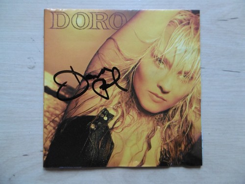Doro pesch autogramm signed - doro,