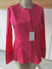 Eterna slim fit langarm - langarm, satin