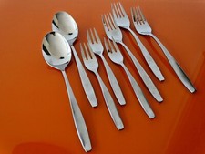 8 Teile WMF Besteck LÜNEBURG Cromargan Besteck Konvolut Kuchengabel Gabel Löffel