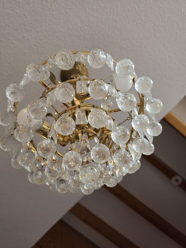 Kronleuchter vergoldet 40cm - vergoldet,