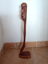 Holz Skulptur Kopf Fuss * ENOK * made in Brasil