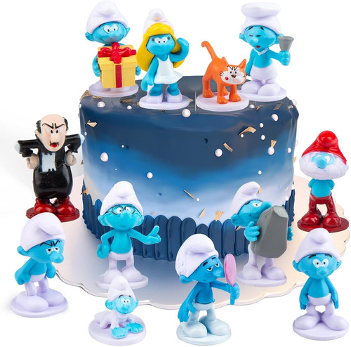 Stück schlümpfe figuren - stück,