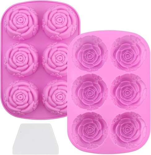 Silikon backform rosen - silikon, 6