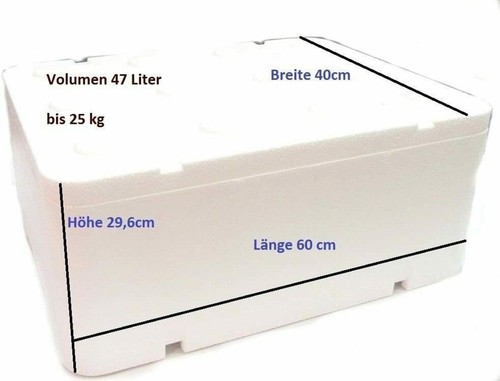 Styroporbox thermobox mit - styroporbox,
