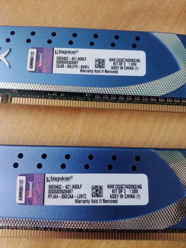 Kingston hyperx - 4, (2x2gb)