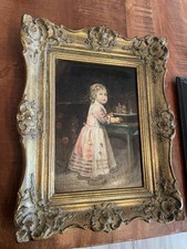 Seltene Gemälde Kleines