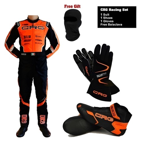 Crg kart rennanzug set - kart,