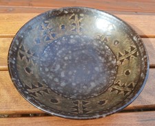 vintage Keramikschale 24,5 x 6,5 cm zur Dekoration, Obstschale, Gebäckschale