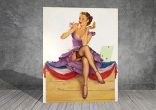 Gil Elvgren Make-up Frau