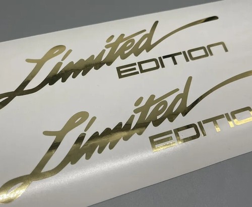 Limited edition aufkleber - edition,