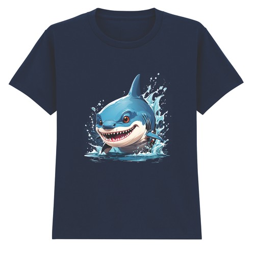 Great white shark water splash - great,