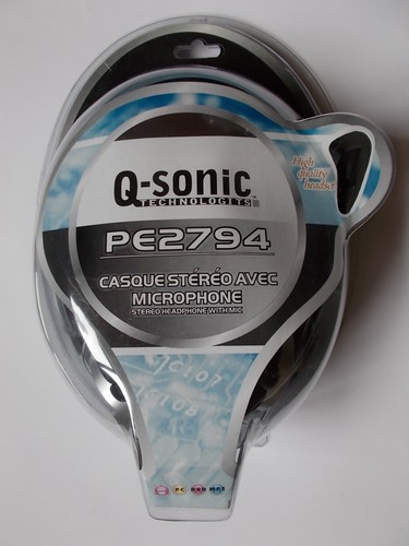 Sonic pe2794 stereo headset - q-sonic,