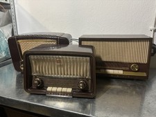 Drei kleine Röhrenradios, Philips, Grundig, 50-er, 60-er