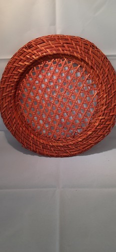 Platzteller rattan gefärbt - rattan,