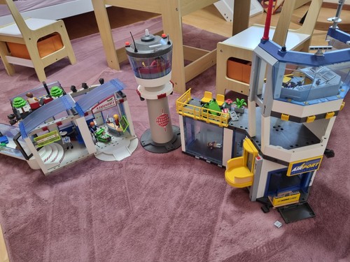Playmobil flughafen sehr gut - flughafen,,