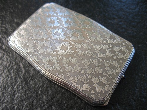 Zigarettenetui silber 935 - zigarettenetui,