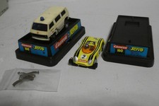 CARRERA SERVO 160 VW BUS T3 UND RENNWAGEN PLUS BNEUE SCHLEIFER ZUM BASTELN
